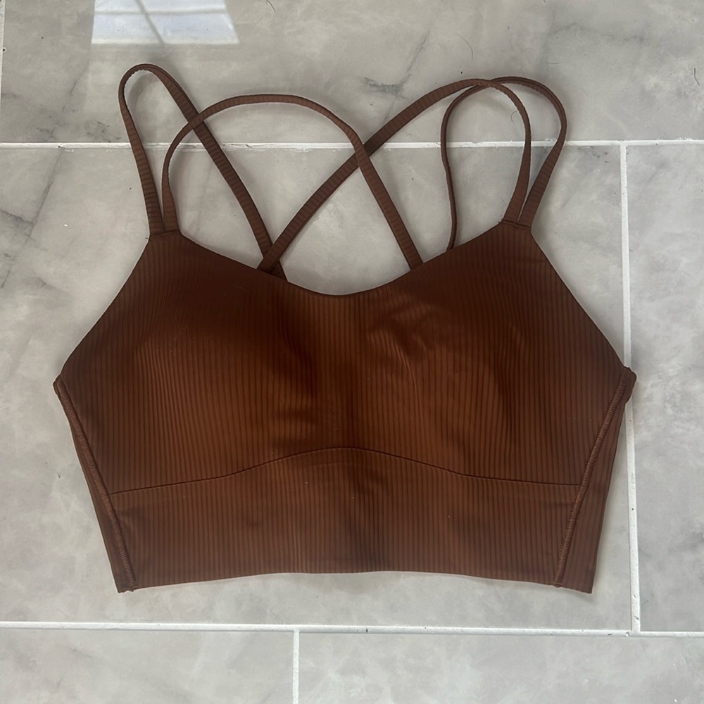 Like a Cloud Longline Bra B/C Ribbed RTDB